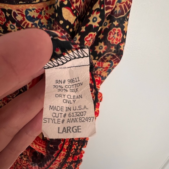 Eight Sixty Peasant Top - Picture 4 of 5